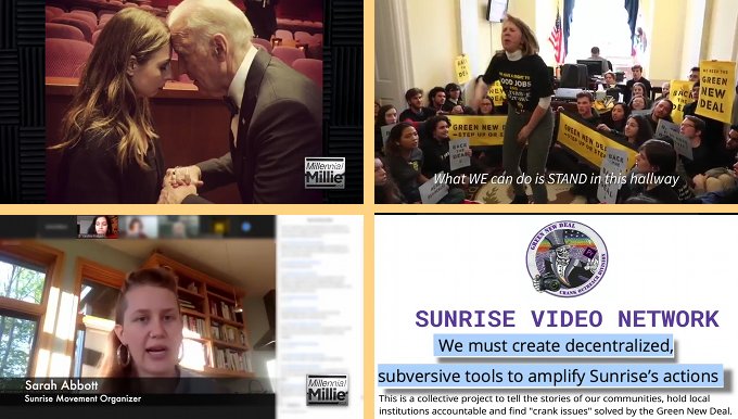 Snapshots from Weaver's video