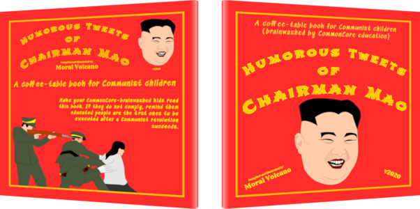 Book cover of ‘Humorous Tweets Of Chairman Mao (v2021)’